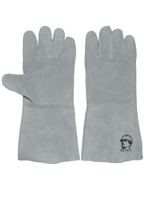 Краги спилковые без подкладки